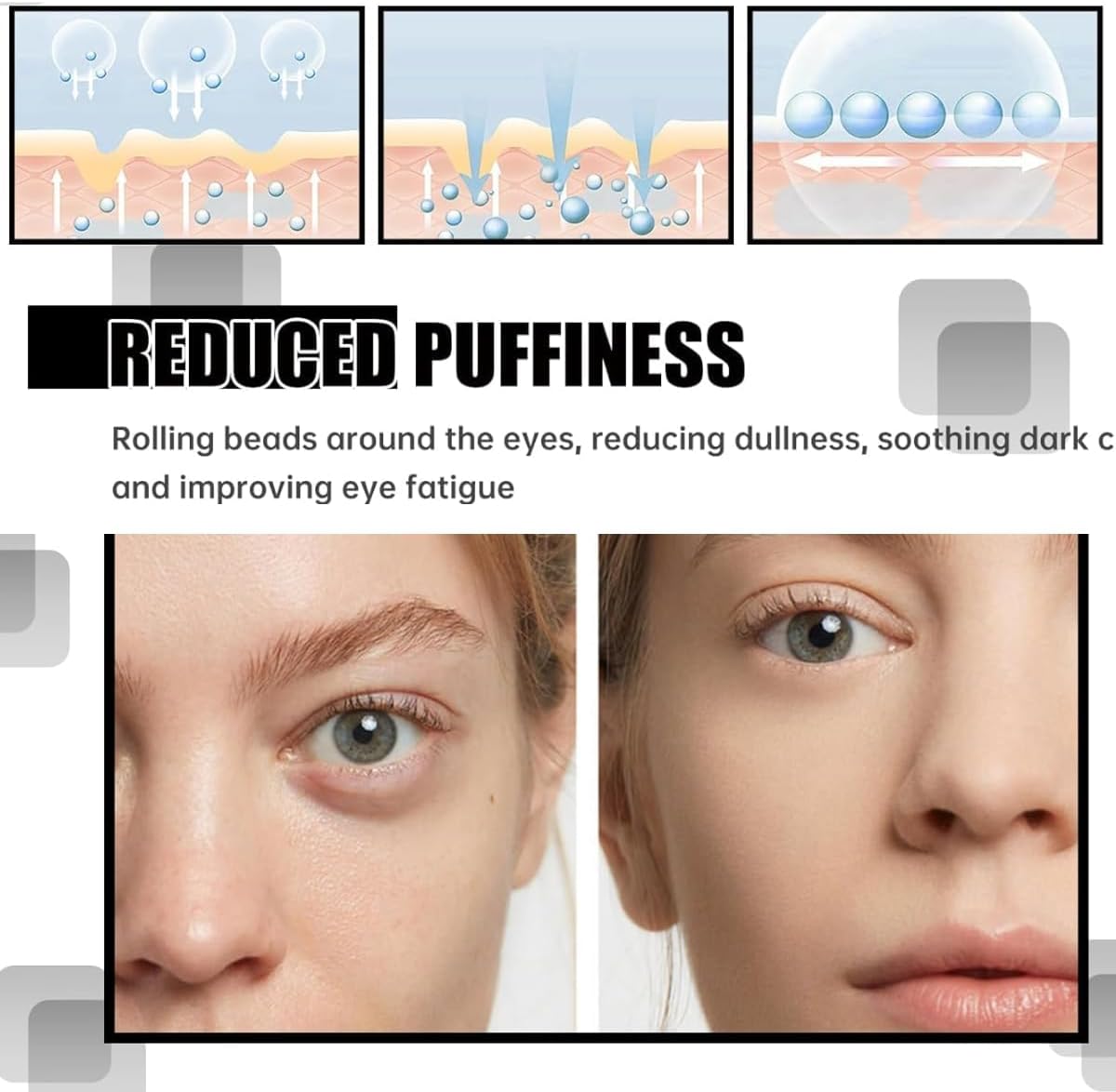 2PCS Time Eraser Oil,Time Eraser Rollerball Castor Oil and Frankincense, Castor Oil and Frankincense Eye