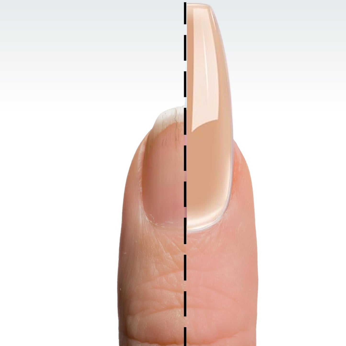 Acrylic Nail Powder, 2oz Dark Nude Acrylic Powder Dip for Nails, Long Lasting Salon Quality, Bubble Free Professional Manicures, Fake Nails, Carving & Extensions