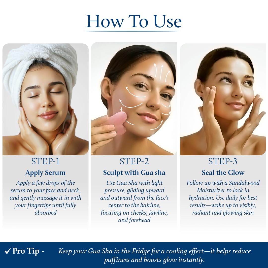 Blue Nectar Bakuchiol Face Serum for Glowing Skin with Gua Sha | Plant-Based Retinol for Face Skincare, Fine Lines, & Dark Circles | Anti-Aging Serum for Women & Men (10 Herbs, 1 Fl Oz)