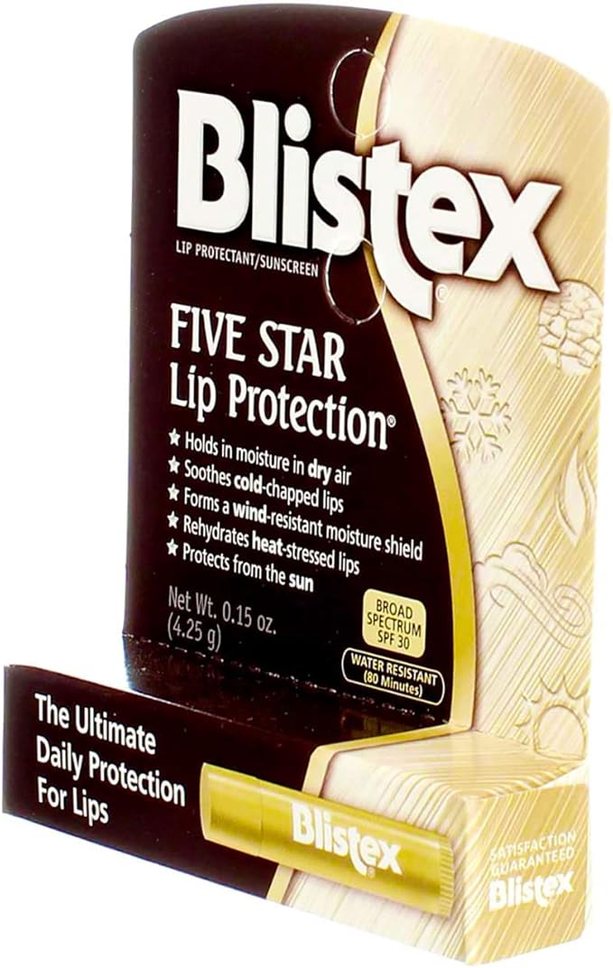 Blistex 5 Star Lip Protct Size .15oz, 3 pack