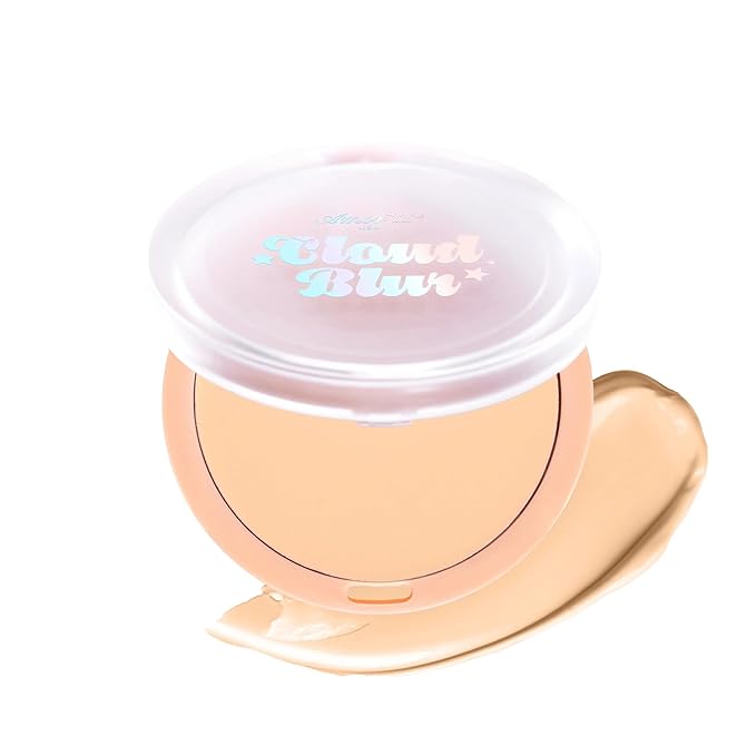 Beauty Amorus Cloud Blur Matte Balm Foundation, Full Coverage, Creamy Smooth Made in Korea, K-Beauty, Even Buildable Texture, Patch Free, Easy to Blend (Natural Fair, 0.3 oz)
