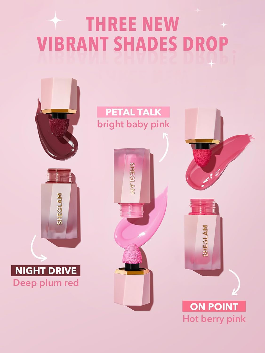 SHEGLAM Color Bloom Liquid Blush Makeup for Cheeks Matte Finish - Night Drive