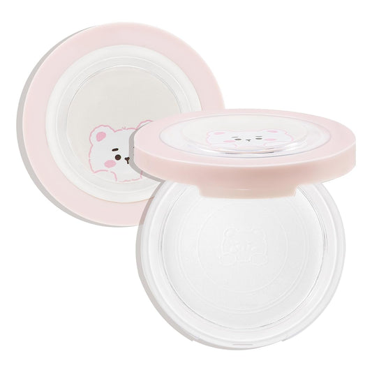 Boobeen Oil Control Matte Setting Powder Translucent Face Setting Foundation Powder, Poreless Finishing Powder, Lightweight&Long Lasting, Compact Pressed Makeup Powder for Soft Focus Effect