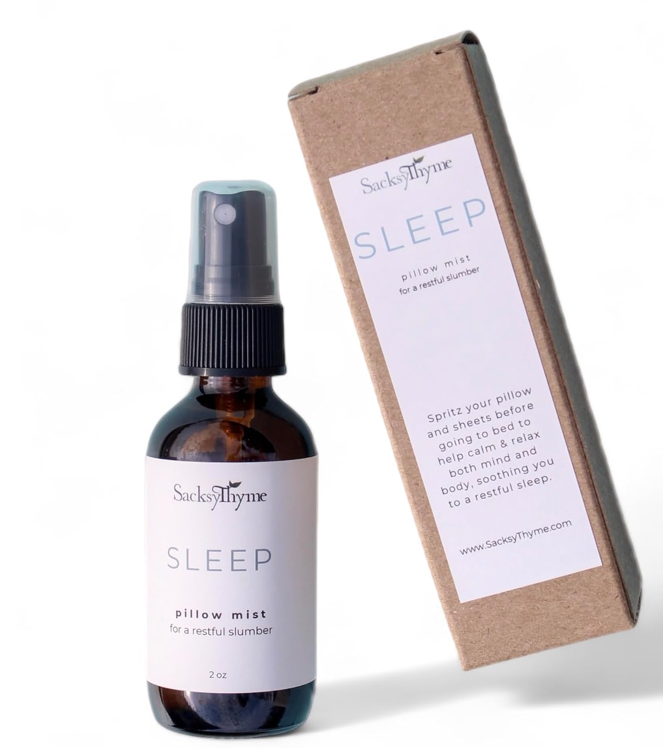 Sleep Pillow Spray - Calming Aromatherapy Bedroom Spray, Soothing Linen Pillow Mist, Plant Based Pillow Mist for Bedtime, Made in USA (2 oz)