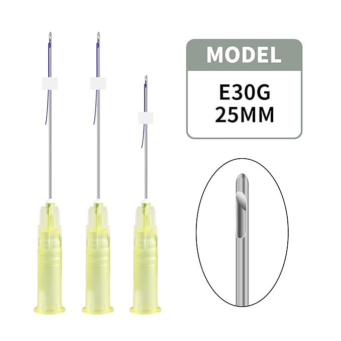 Pdo Threads Lift for Eyes, Pdo Lifting Thread, Improves Wrinkles And Sagging Around The Eye Area (20PCS-30G*25MM)