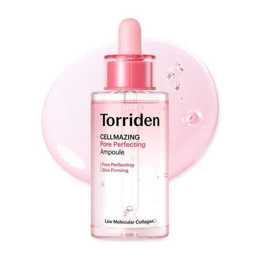 Torriden CELLMAZING Pore Perfecting Ampoule 30ml (1.01 fl.oz.) | Improving Skin Elasticity | 5D Collagen, Peptide Complex, PHA, LHA | Korean Facial Serum, Korean Skin Care