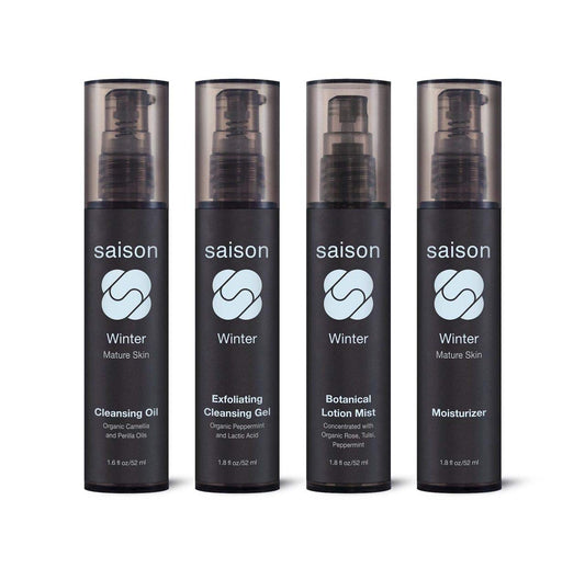 Saison® Winter Face Collection Gift Set | Organic, Natural, Vegan & Cruelty Free Beauty
