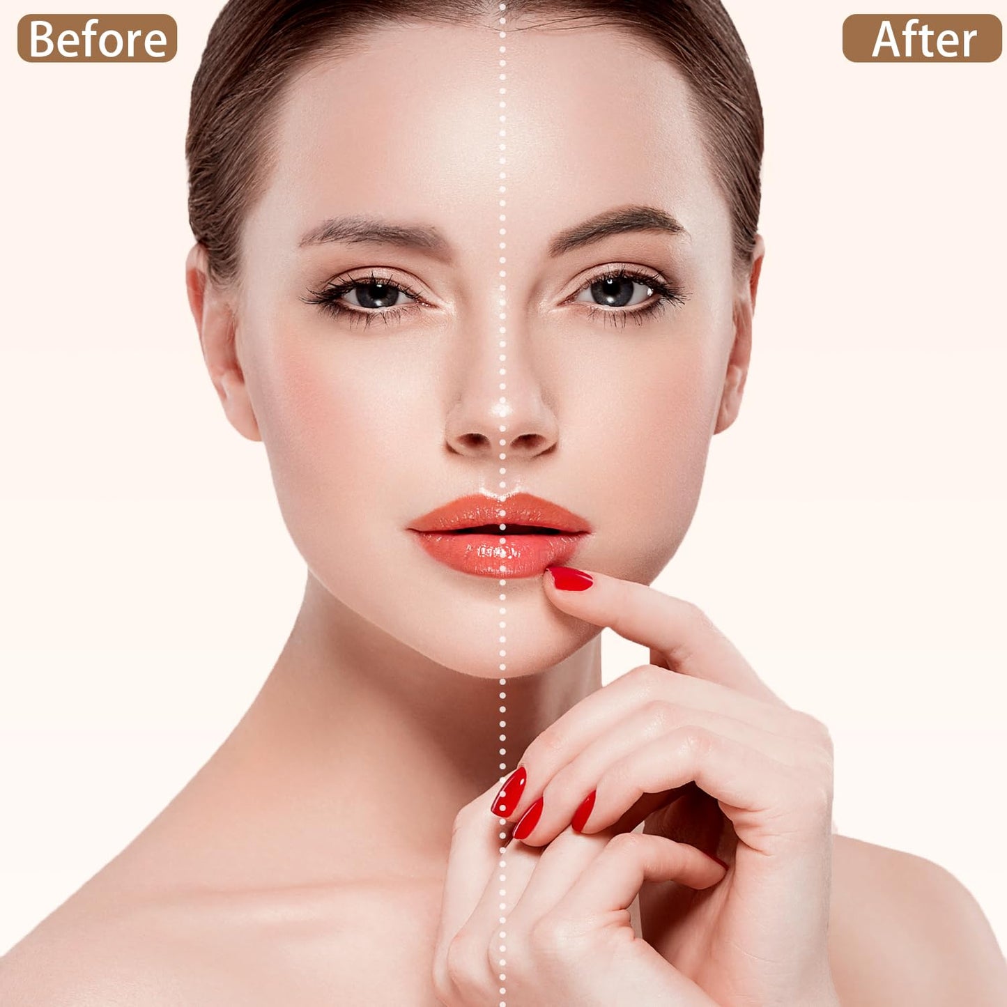 Eyebrow Pen,2-in-1 Waterproof Eyebrow Pencil with 4 Tip Microblading Brow Pen and Ultra-Precise Brow Pencil,with Dual-ended Eyebrow Brush,Eyebrow Makeup for Natural Looking - Brunette