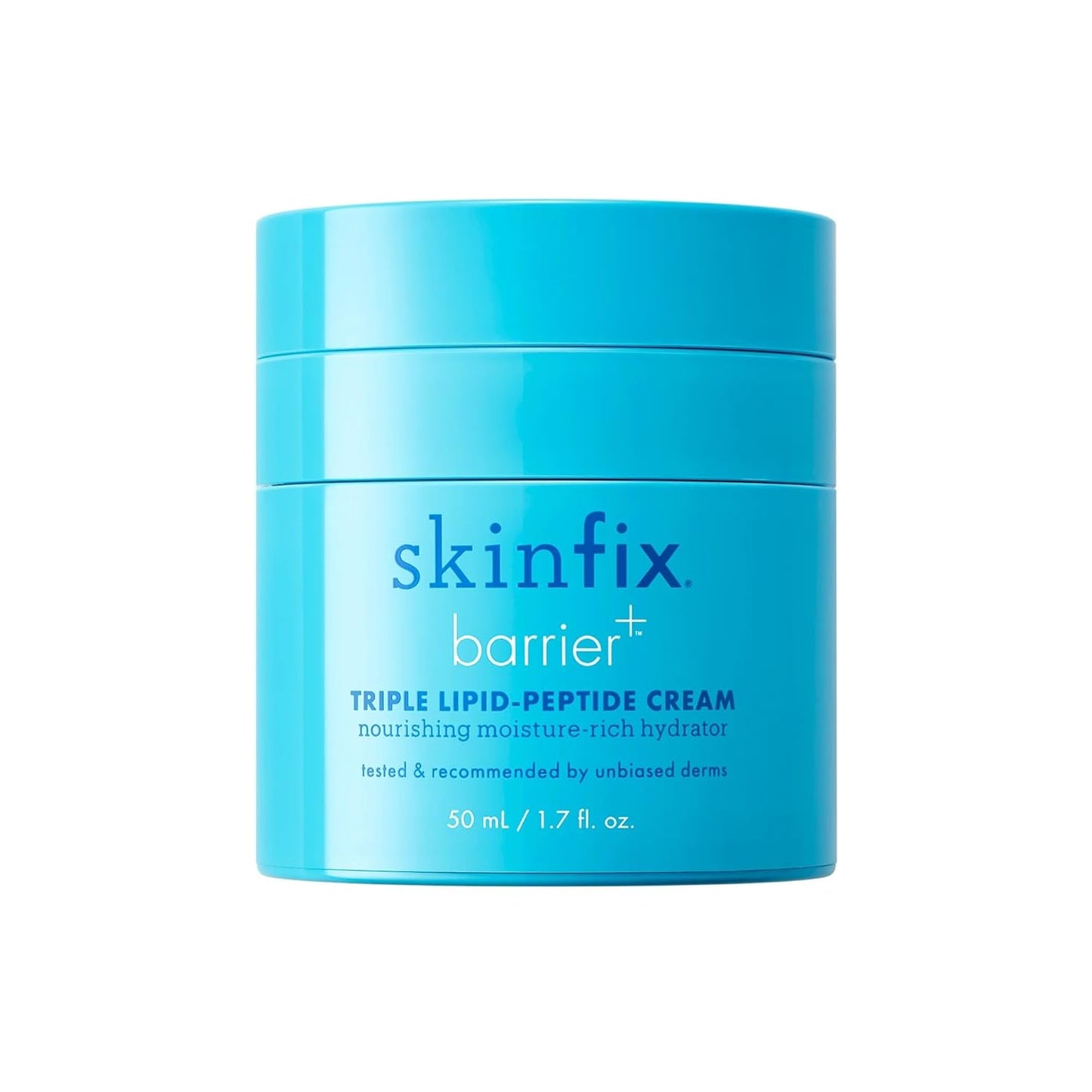 Skinfix Triple Lipid-Peptide Cream - 1.7 oz - Rich Face Moisturizer to Instantly Hydrate & Restore Dry, Sensitive Skin - Non-Comedogenic, Fragrance Free, Vegan, Cruelty Free