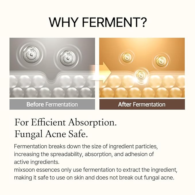 mixsoon Bean Essence, Vegansnail, Exfoliating Essence for face, Hydrating Korean Skin Care,Glassskin 1.69 fl.oz/50ml