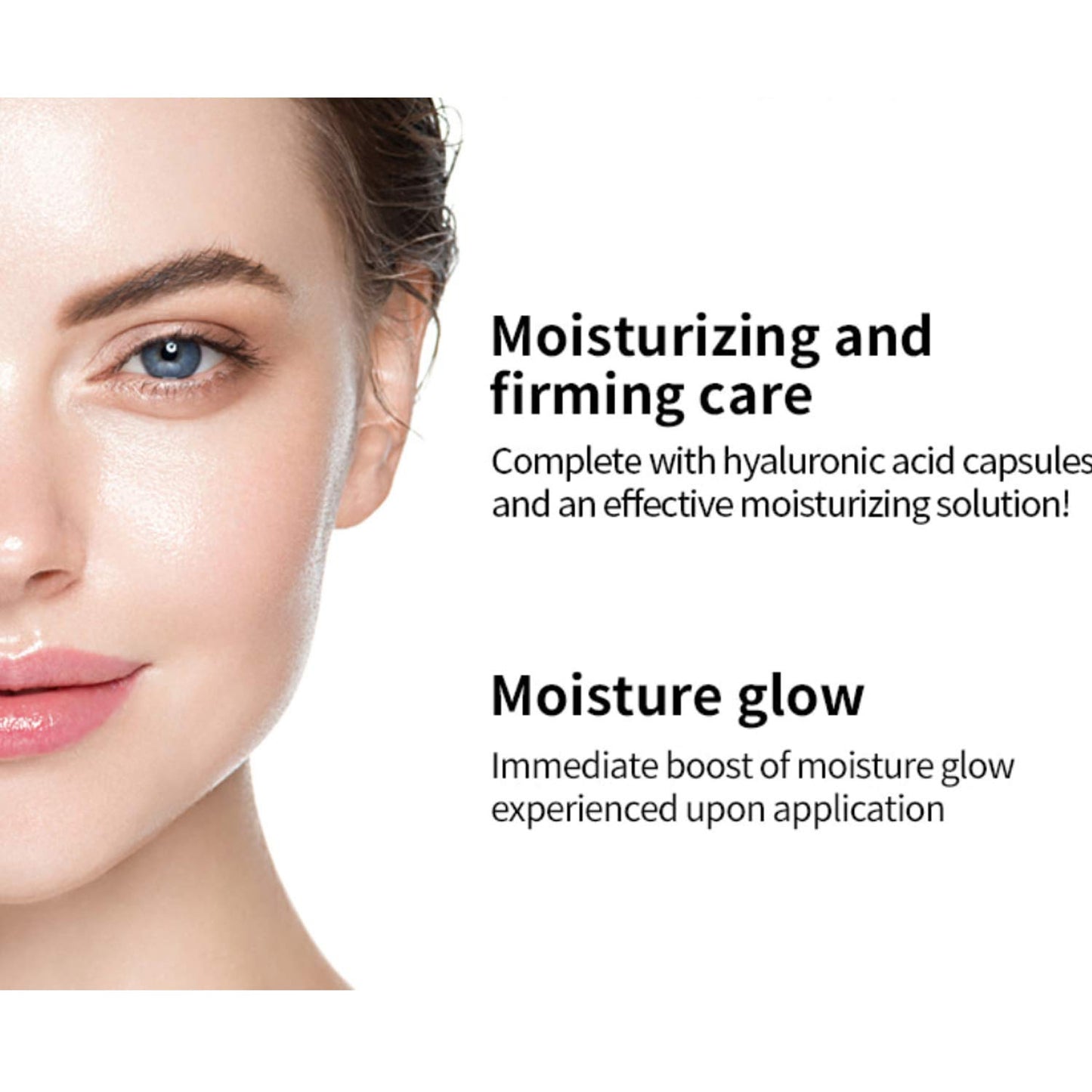 WELLAGE Real Hyaluronic Acid Hydrate One Day Kit Serum 7ea, Korean Beauty Secret Ampoule, High Concentration HA Ceramide 8 Herbal Extracts for Firming and Moisturizing Special Day Care