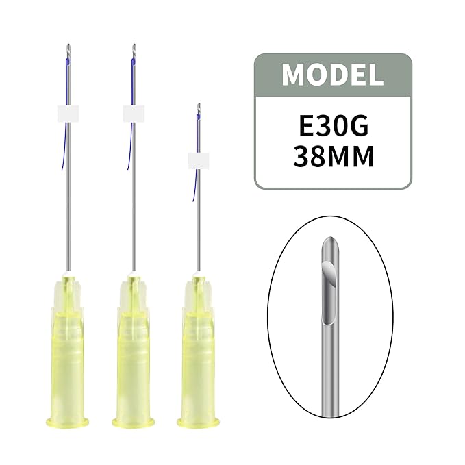 Pdo Threads Lift for Eyes, Pdo Lifting Thread, Improves Wrinkles And Sagging Around The Eye Area (20PCS-30G*38MM)