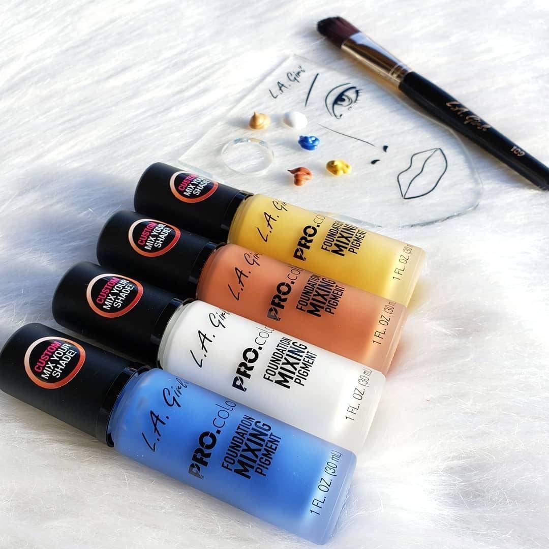 L.A. Girl PRO.matte Mixing Pigment Foundation, Yellow, GLM712