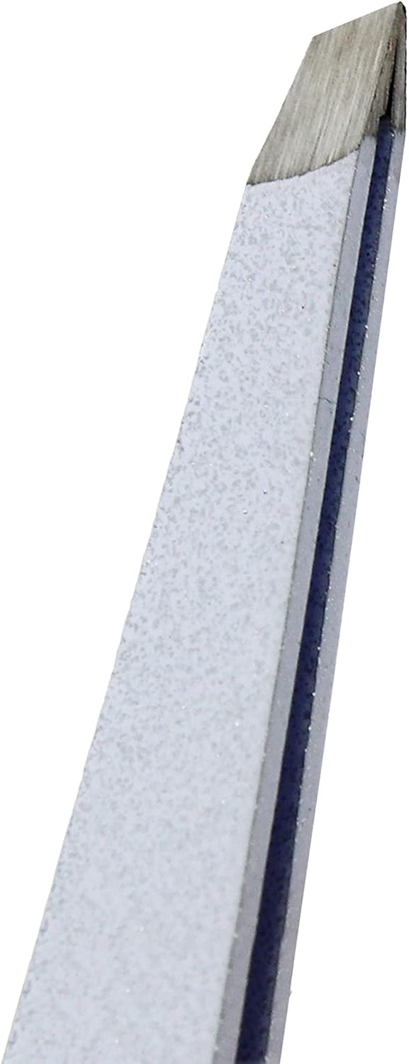 Amazon Basics Eyebrow Tweezers - Stainless Steel, 2 Pack