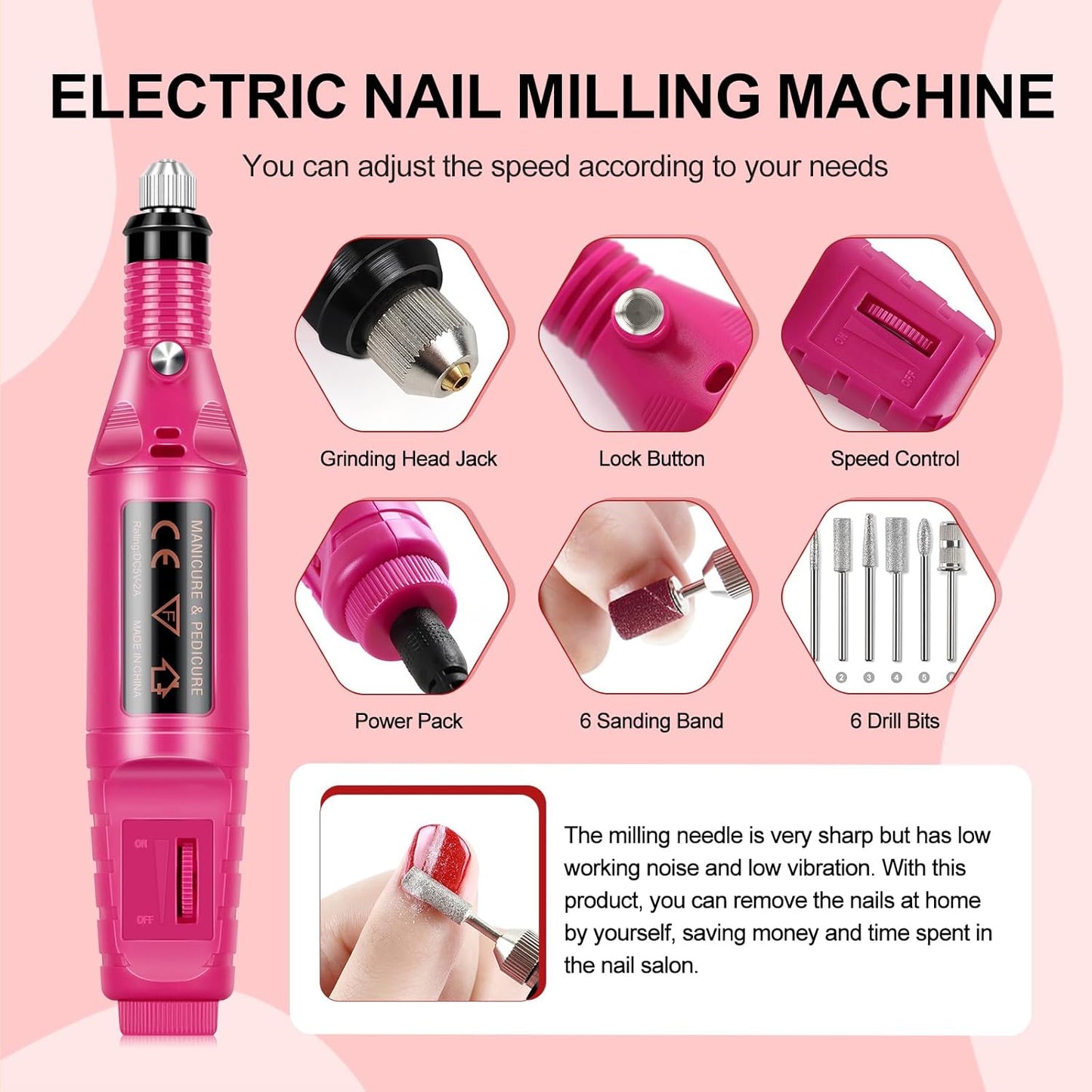 COSCELIA 53ps Gel Nail Polish Kit with U V light and Drill Starter Kit 35 Fall Colors Gel Polish 5pcs Top Base Coat LED Lamp Nail Art All Seasons Gel Manicure Kit Gifts for Women