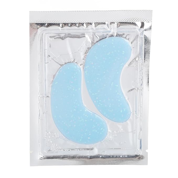 8 Pack Reusable Ice Gel Eye Pad for Puffy Eyes, Hot Cold Eye Mask, Deep Hydration and Anti Aging Effects