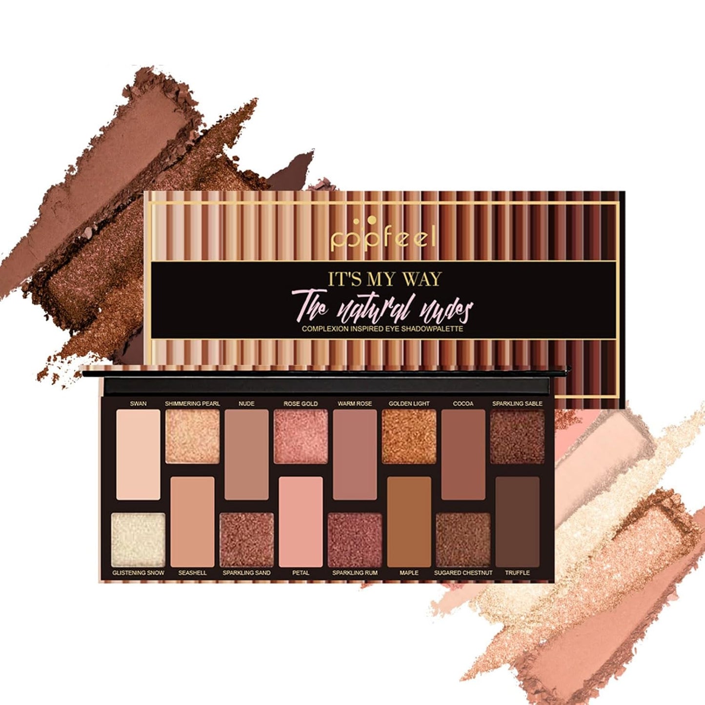 All in One Makeup Kit for Women Full Kit, Kit de Maquillaje para Mujer Included 16 Colors Eyeshadow Palette, Brushes, Mascara, Eyeliner, Lipstick Palette, Contour Stick