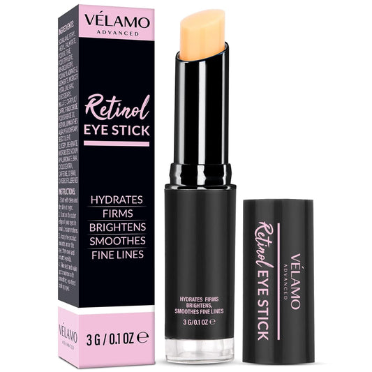 Retinol Eye Stick, Retinol Eye Cream for Dark Circles and Puffiness, Caffeine Eye Cream, Visible Results in 3-4 Weeks, Under Eye Cream Anti Aging