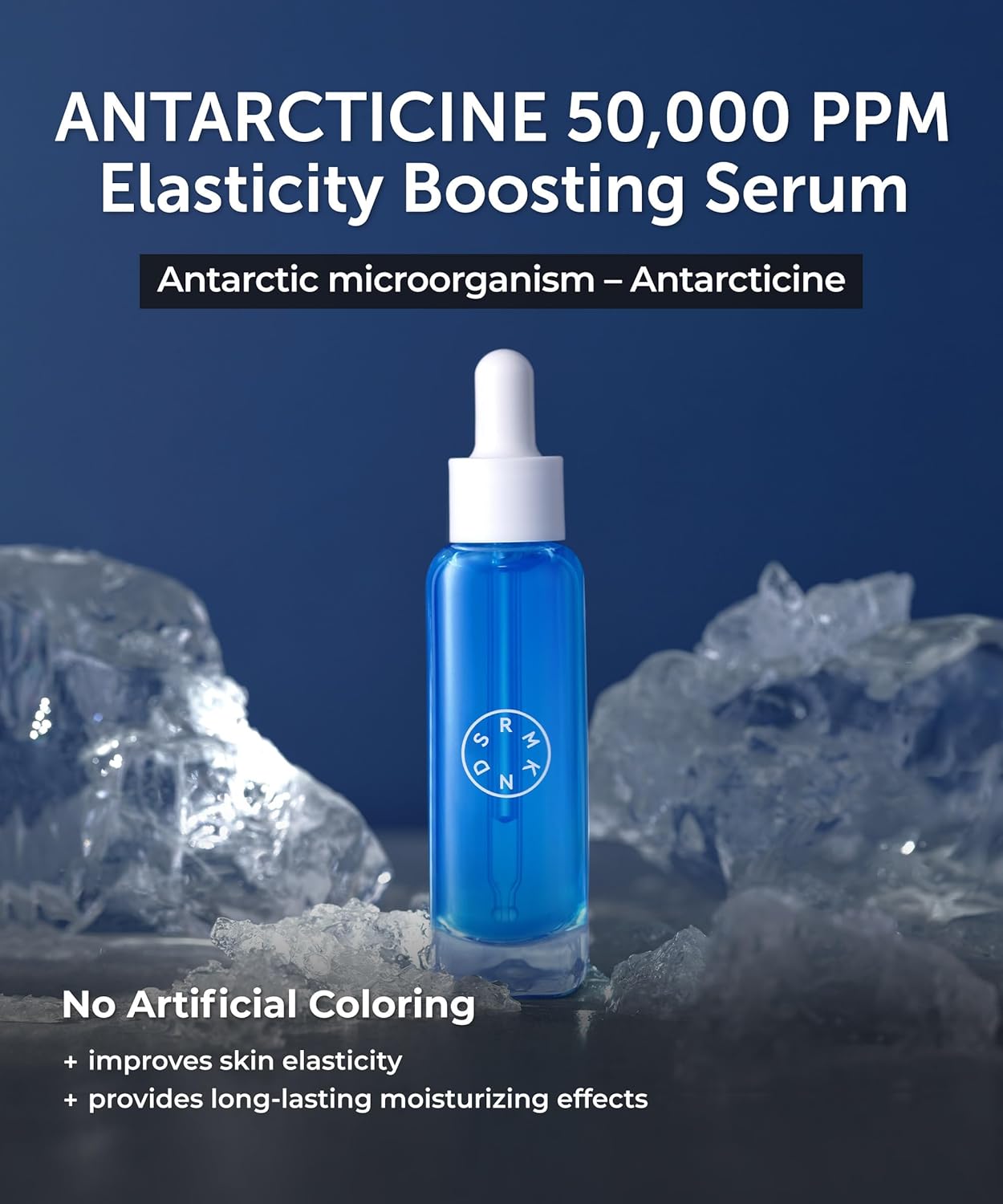 SERUMKIND Deep Antarctic Serum - Lifting, Plumping Korean Skincare – Antarcticine™ Marine Ingredient and Beta Glucan – Improves Elasticity and Firming - Vegan, Cruelty Free, Unscented – 1.01 fl.oz.