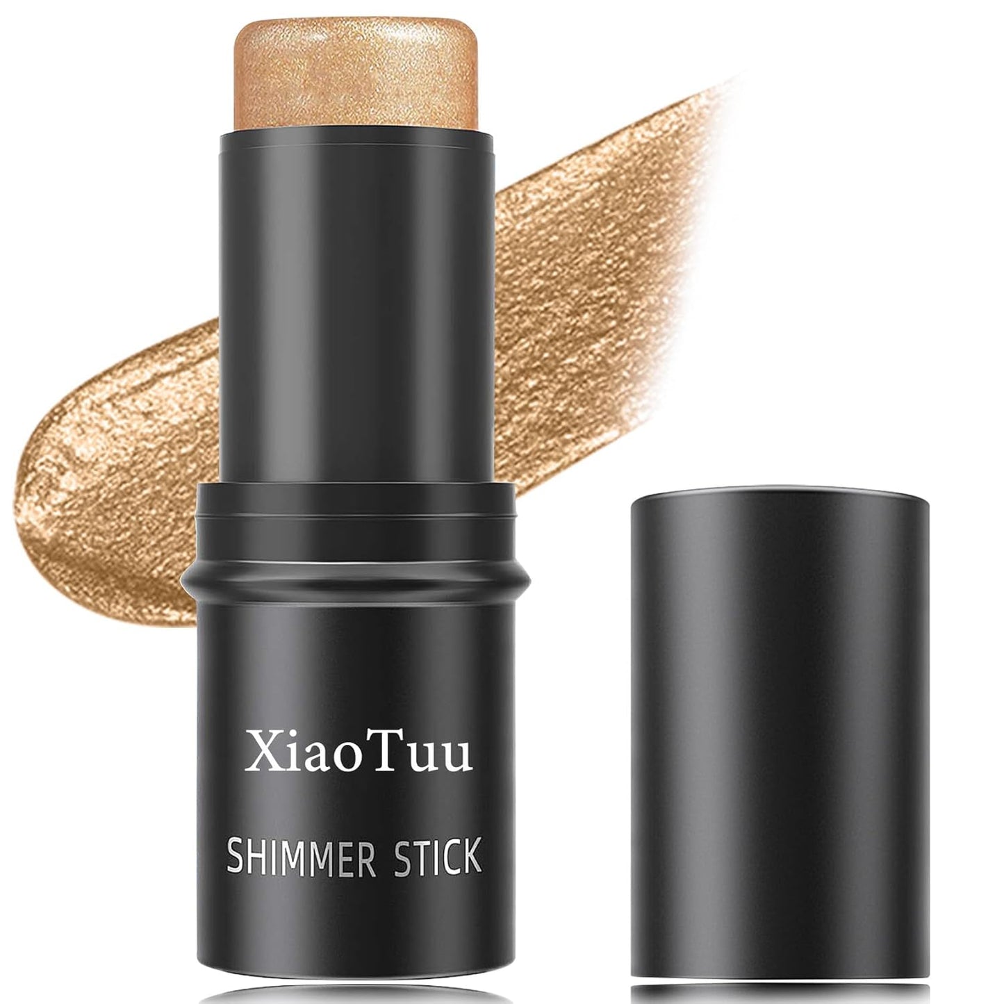 Cream Contour Stick,Shimmer Stick Long Lasting Non-greasy Cream Contour Bronzer Stick,Lightweight Concealer Waterproof Face Contouring Makeup Pen for Women(03#)