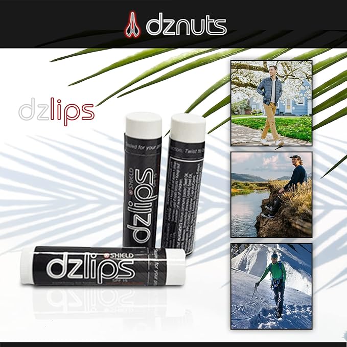 DZ Lips Care - Lip Repair, Protectant, Moisturizing Balm (Pack of 3)