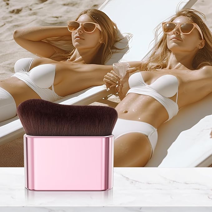 docolor Self Tanner Brush Body Makeup Brush for Flawless Face and Body Makeup, Sunless Tanner Blending Brush Body Brush for Self Tanner, Bronzer, Foundation, Vegan & Cruelty Free