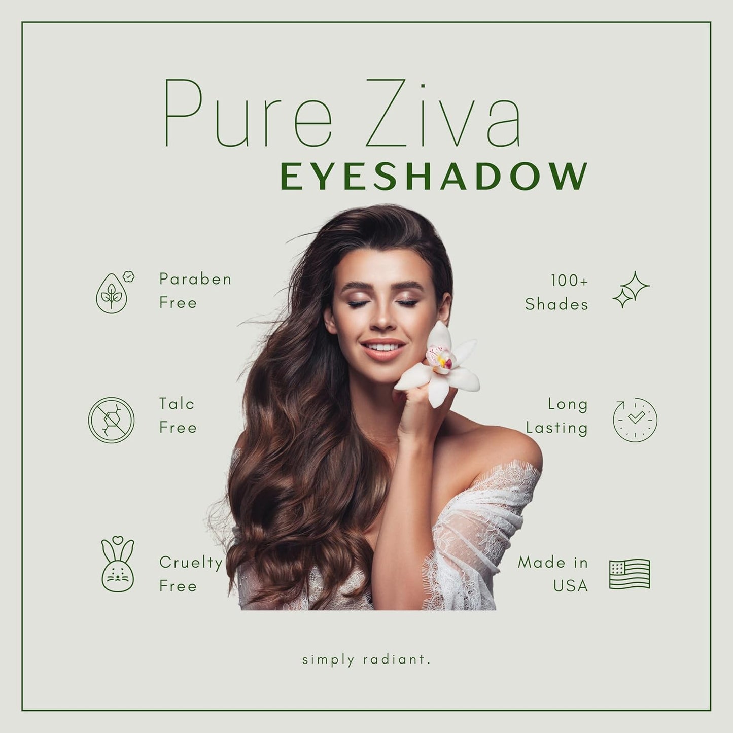 Navy Blue Dark Blue Matte Opaque Pressed Powder Single Vegan Eyeshadow; Talc, Paraben & Cruelty Free