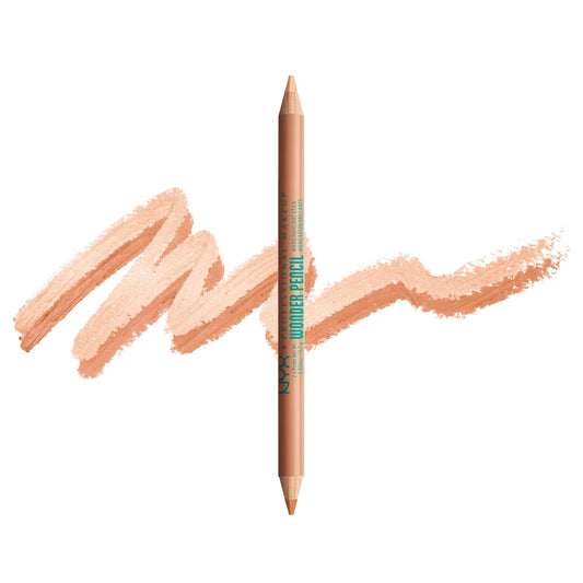 NYX PROFESSIONAL MAKEUP Wonder Pencil, Multi-Use Micro Highlighter & Concealer Stick - Warm Deep
