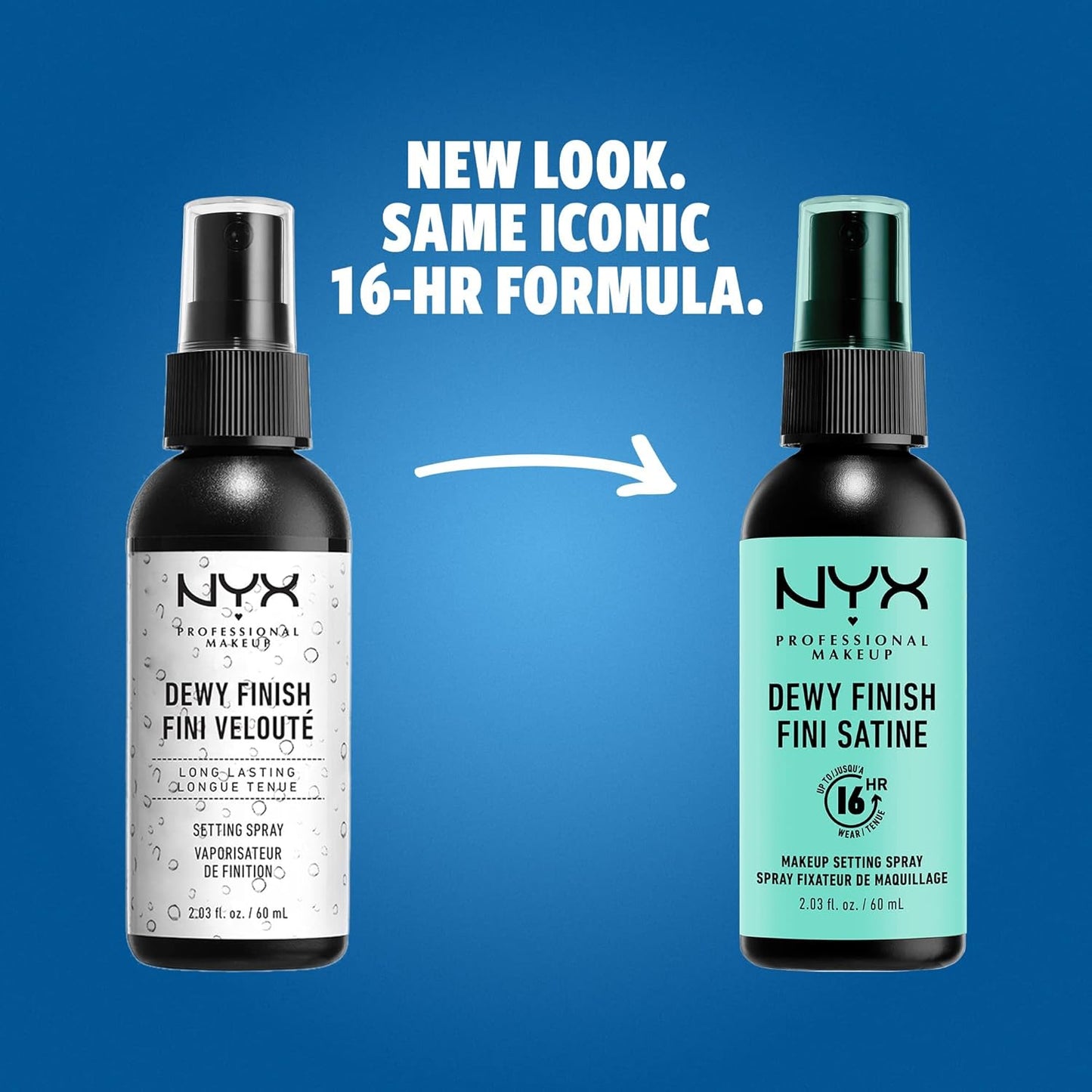 NYX PROFESSIONAL MAKEUP Makeup Setting Spray - Dewy Finish, Long-Lasting Vegan Formula (Packaging May Vary) & Butter Gloss, Non-Sticky Lip Gloss - Praline (Deep Nude)
