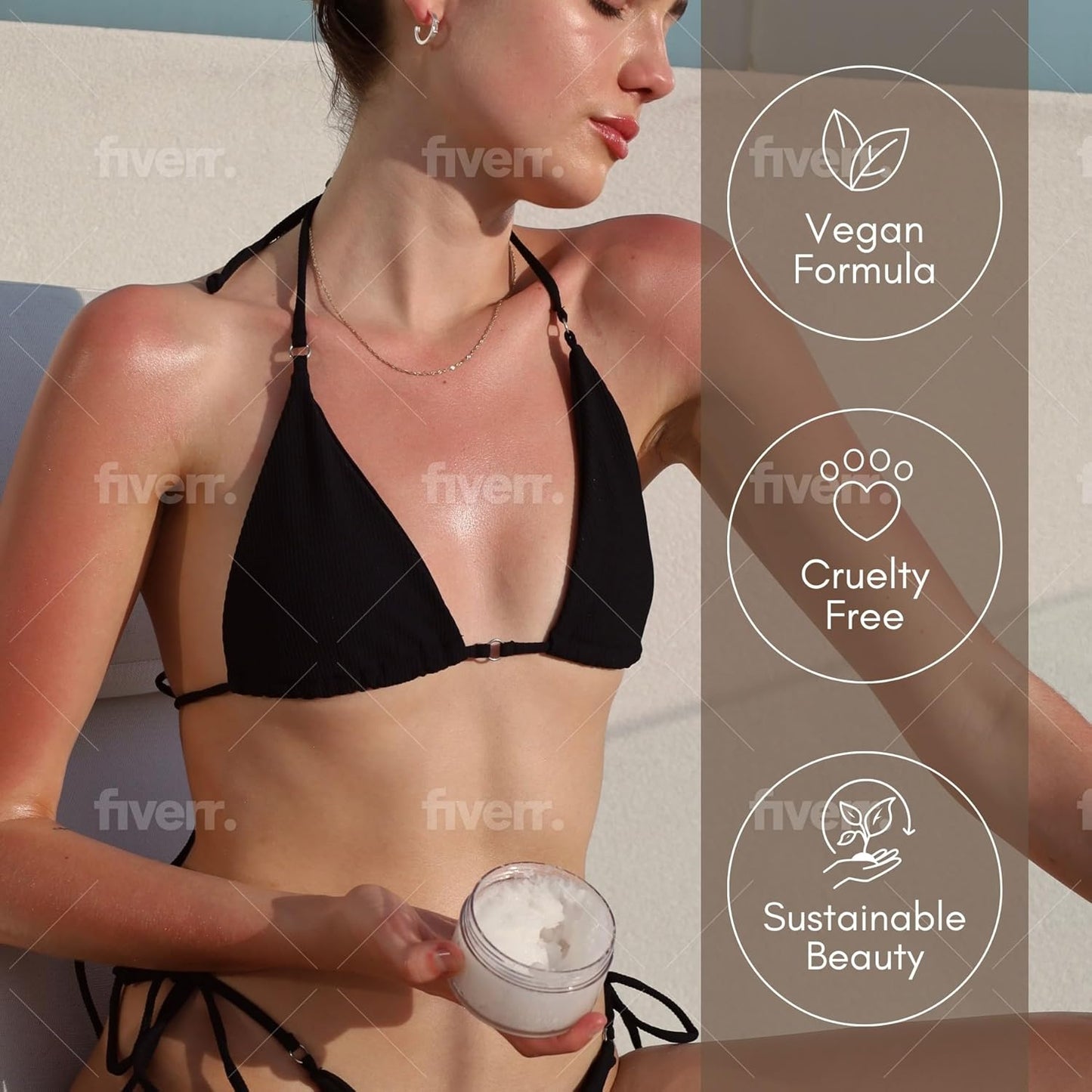 Coconut Bliss Body Scrub, Luxurious Exfoliator for Smooth, Soft Skin, Dead Skin Cell Remover, Hydrating and Nourishing Formula