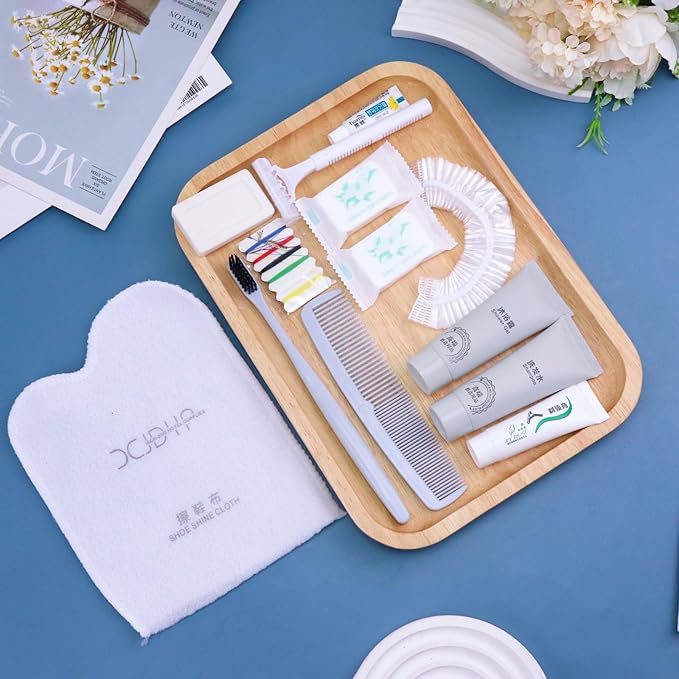Hygiene Kit, Hygiene Kit Bulk, The Travel Hygiene Kit Is Fully Equipped, Individually Packed, Easy To Carry, Convenience Kits Suitable For Hotel, Home, Camping, Travel (PACK-25)