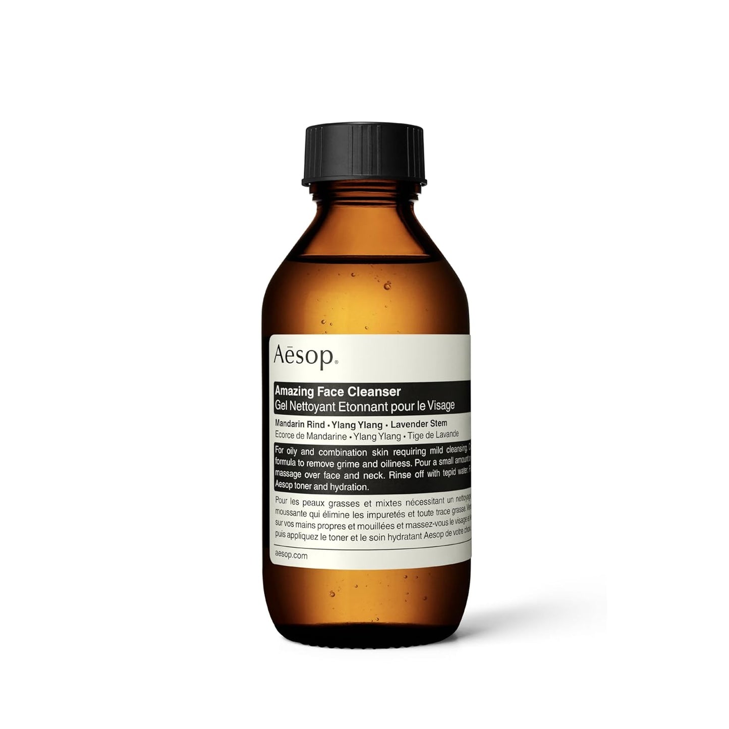 Aesop Amazing Face Cleanser | Non-Drying Daily Cleanser to Remove Grime and Oils | Cleanse and Refresh The Skin Without Disturbing Its Natural Balance | Travel Size | 3.3 oz / 100 mL
