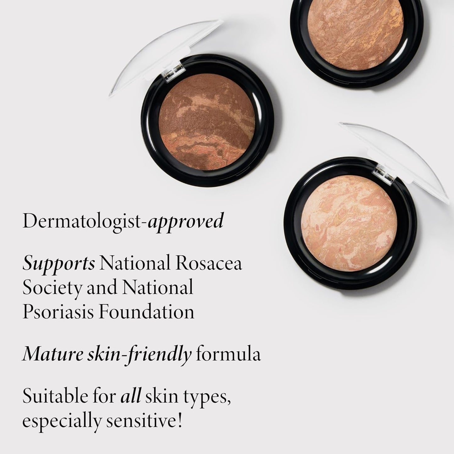 LAURA GELLER NEW YORK Award-Winning Baked Balance-n-Brighten To Go Travel Size Color Correcting Powder Foundation - Light - Buildable Light to Medium Coverage - Demi-Matte Natural