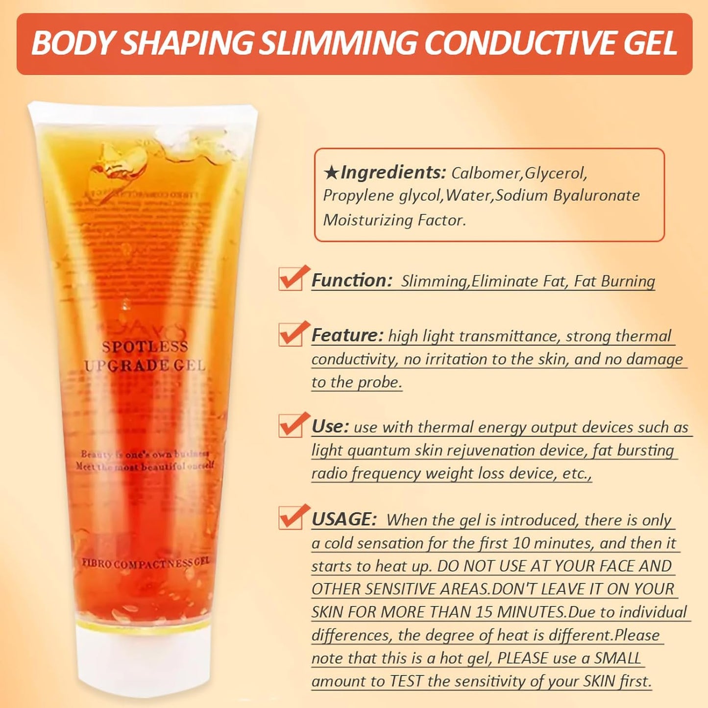 3PCS Conductive Gel, Lifting Slimming Cooling Gel, Suitable for Various Beauty Salon Equipment, Lubricates, Cools, Soothes, Hydrating, Firmming(Mix 900ML)