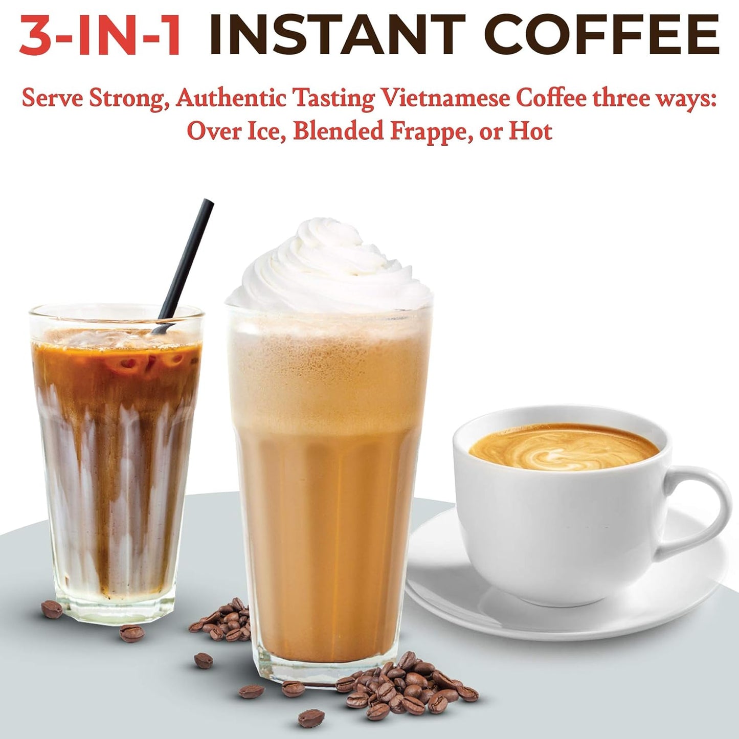 Vietnamese Coffee Instant 3-in-1 Mix by Angel Specialty Products [2 LB]