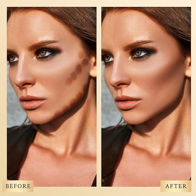 KIMUSE Soft Liquid Contour Stick, Glow Liquid Cream Bronzer, Weightless, Long-Wearing, Smudge Proof, Natural-Looking, Blendable, Bronzer Makeup