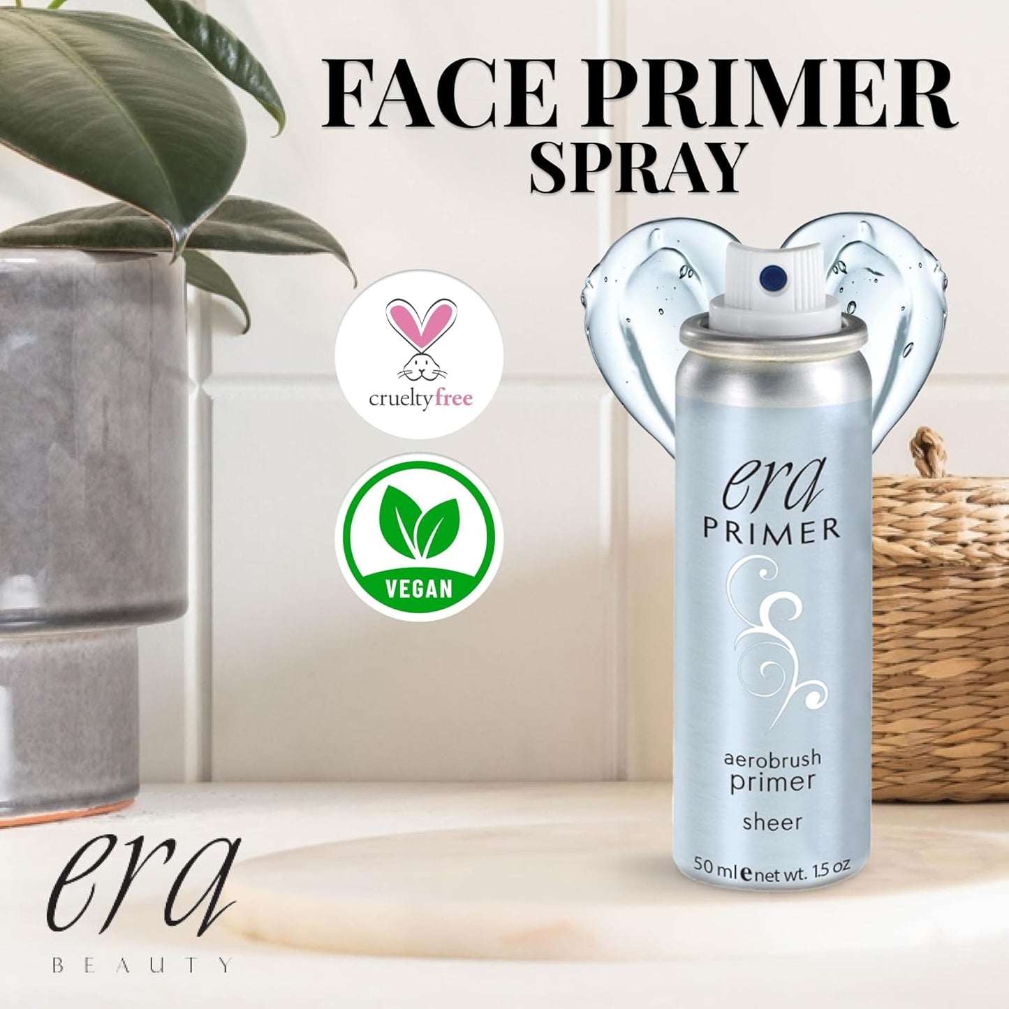 ERA Beauty Makeup, ERA Face Primer,1.5 Ounce