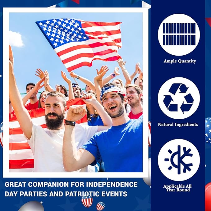 24 Pcs SPF 30 Lip Balm Bulk for Summer Wedding Baby Shower 4th of July Party Sunscreen Lip Balm Sticks Outdoor Travel Sunscreen Care Lip Balm for Thank You Gifts Party Supplies (4th of July)