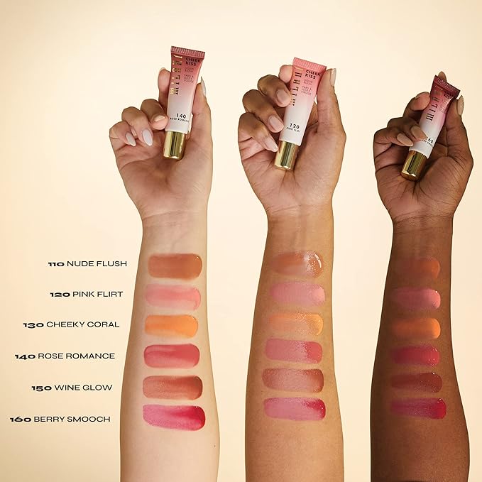 Milani Cheek Kiss Liquid Blush Makeup - Blendable & Buildable, Lightweight Cheek Color (Pink Flirt)