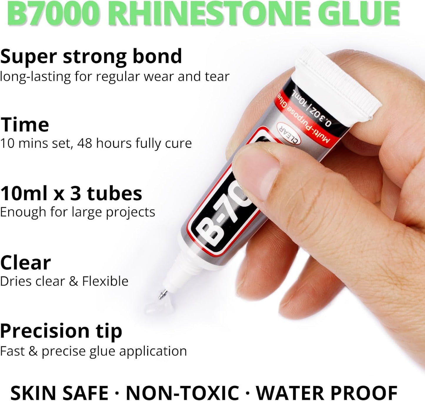 30000Pcs Resin Jelly Rhinestones Set for Crafting Bedazzling, Neon Lime Green AB Flatback Gems Jewels for Crafts Clothes Shoes Fabric Outfit Makeup, Flat Back Crystal 2-6mm with b 7000 Glue