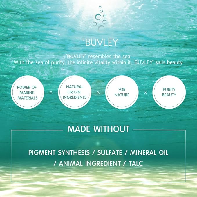 [BUVLEY] 8-Hydro Aqua Bubble Innovative Facial Toner, Deep Hydrating, Moisturizing, Anti Aging - Cruelty Free, Made in Korea Pack of (1)