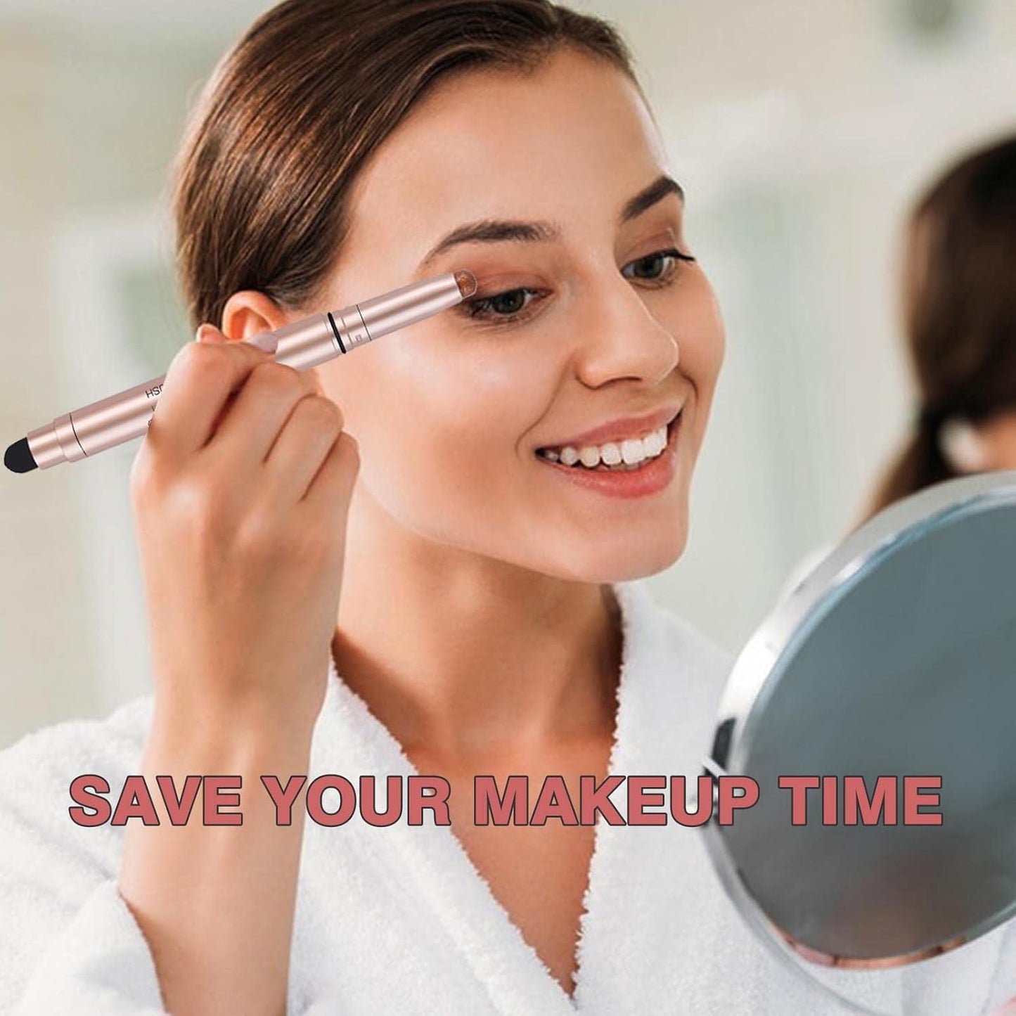 Green Eyeshadow Stick, Shimmer Cream Single Eyeshadow Pencil High Pigmented Eye Shadow Brightener Stick, Hypoallergenic Waterproof Long Lasting Highlighter stick Create Multi-Dimensional Eyes Look 12#