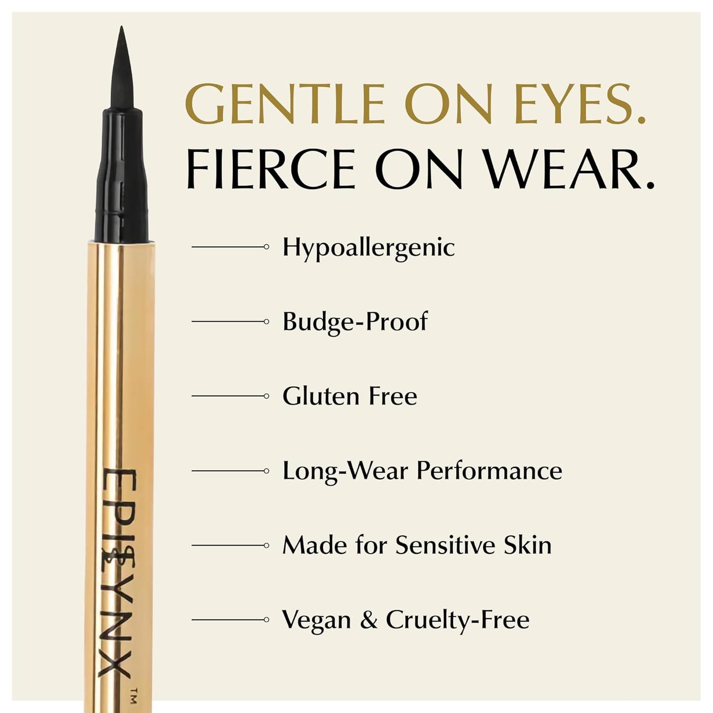 Waterproof Eyeliner - Smudge-Proof Liquid Eyeliner Pen with Precision Tip for Smooth, Long-Lasting Application - Vegan, Hypoallergenic & Gluten-Free Eye Liner - 5 Shades 2mL each Gift Set