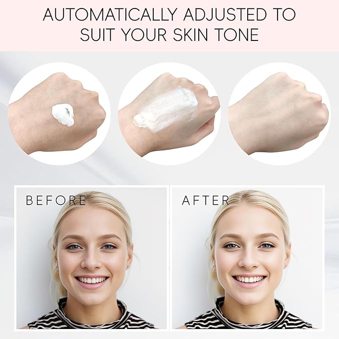 Color Changing Foundation Liquid, Skintone Matching Foundation, Full Coverage, Long Lasting, Lightweight Coverage, Oil Free and Silicon Free, Double Wear, Lightening, Sweat and Water Resistant