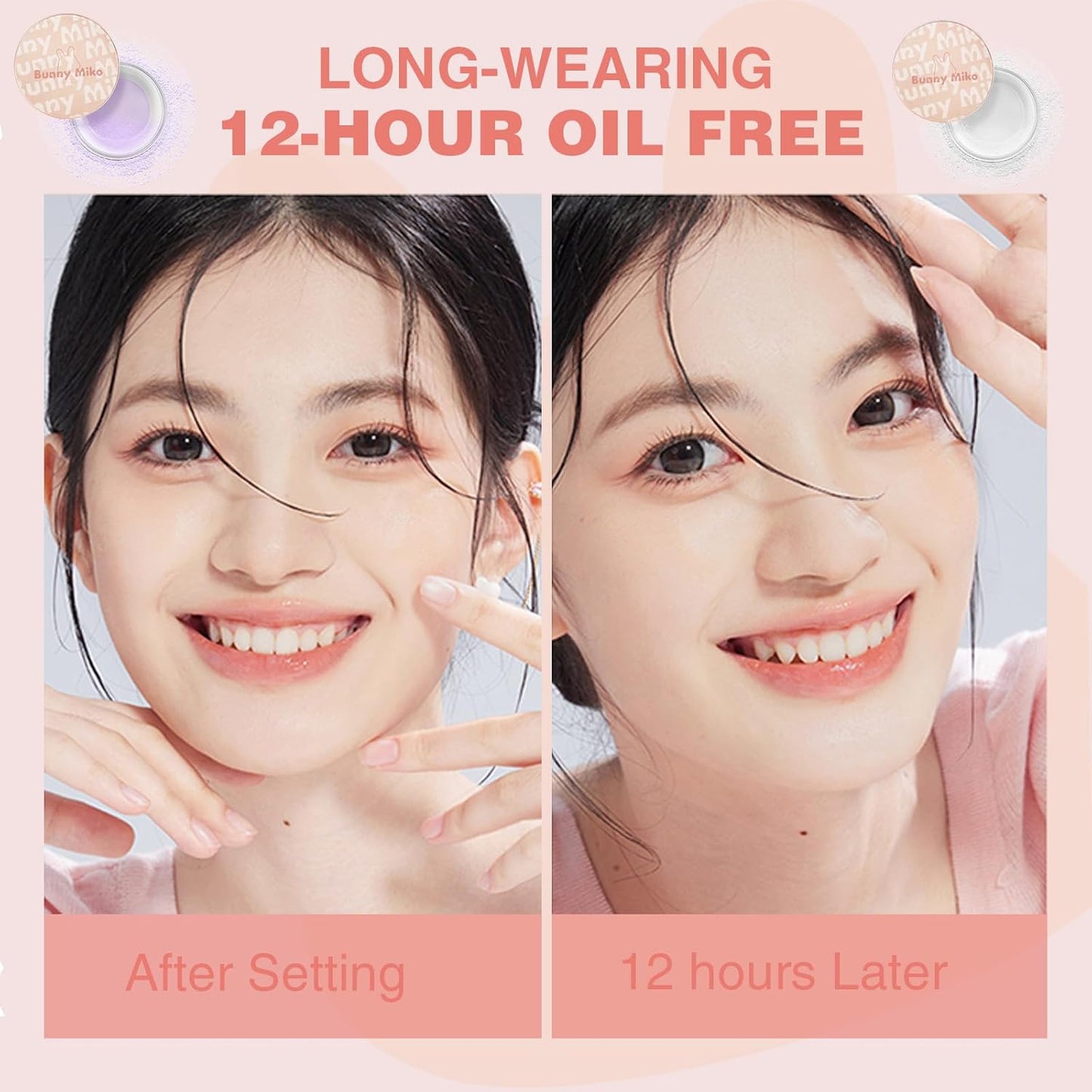 Loose Setting Powder Translucent Oil Absorbing Mattifying Blurring Pores 0.35 Oz, 01 Clear White