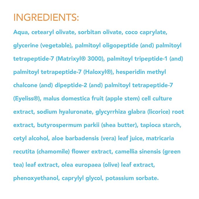 – Advantage Velvet Eye Serum, Reduce Eye Puffiness, Dark Circles, Anti Aging Eye Cream, Firms, Hydrated, Haloxyl, Eyeliss, Matrixyl 3000, Hyaluronic Acid, Non Greasy, Fragrance Free (0.5 oz.)