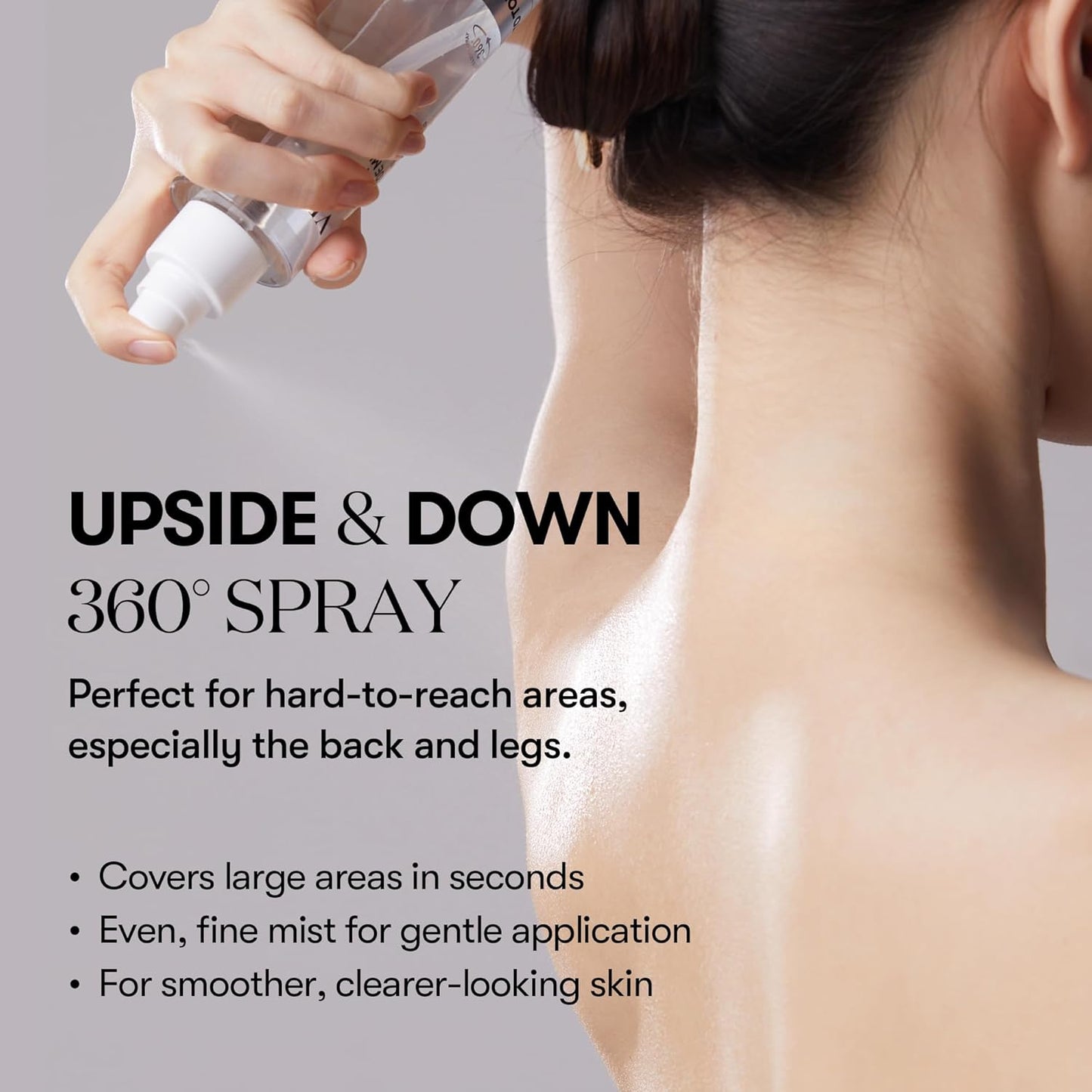 VT COSMETICS 7% Glycolic Acid Reedle Shot Head-to-Toe Mist with Niacinamide, Exfoliating Spray for Bumpy & Strawberry Skin, Dark Spots, Skin Texture, Keratosis Pilaris, Korean Skincare (4.05 fl oz)