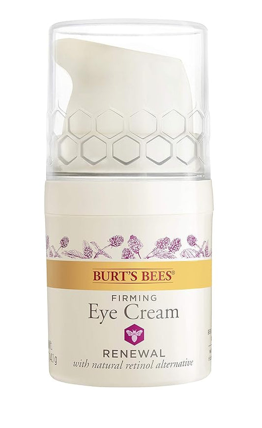 Burt's Bees Renewal Smoothing Eye Cream, Firming Eye Cream, 0.58 Ounce