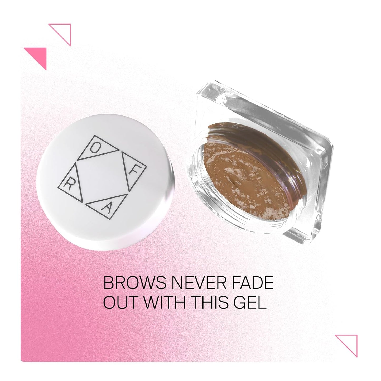 Ofra Eyebrow Gel - Light Blonde - Semi-Permanent Brow Gel, and Waterproof Eyebrow Filler - 5g