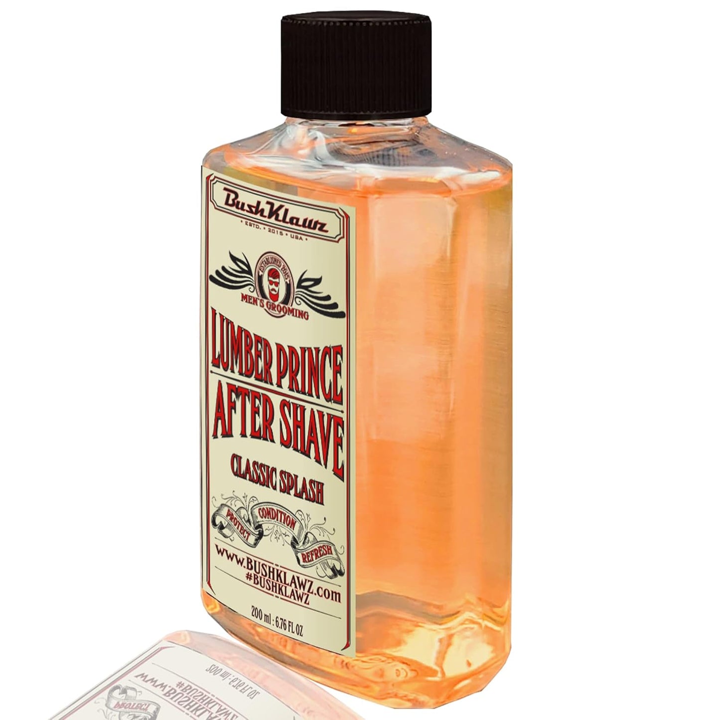 Classic Refreshing Cooling Soothing Barbershop After Shave Lotion Balm Toner Splash Lumber Prince Satisfy all Types of Viking Cannon Black Prime AfterShave Tonic Cologne